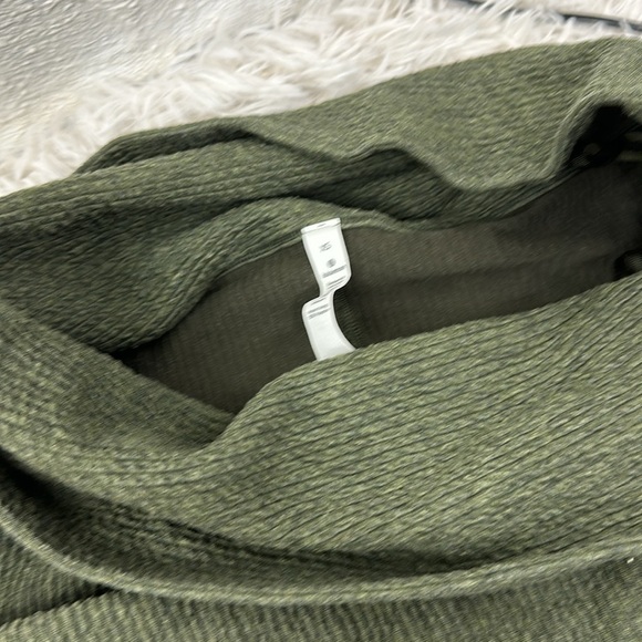 Lululemon Along the Way Dress Heathered Dark Olive - Picture 2 of 8